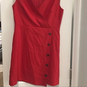 Loft vintage red dress